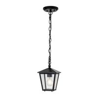 lampara colgante de exterior huntersfield