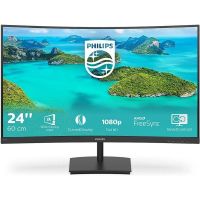 philips 241e1sc 236 led fullhd 75hz freesync curva