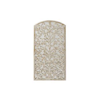 Decoracion Pared Mdf Espejo 45x2x89 Decape Blanco