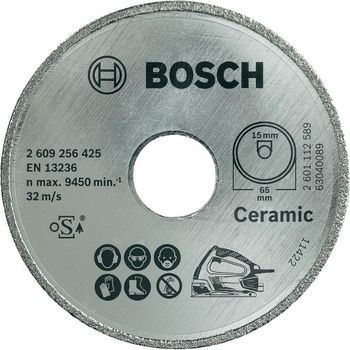 Disco De Diamante Bosch Para Sierra Circular Psk 16 Multi Para Cortar Cerámica