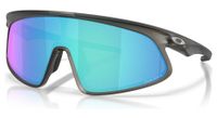 gafas oakley rslv 141 gris mate ahumado prizm sapphire ref   oo9524d 0441