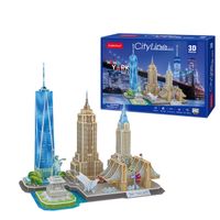 puzzle 3d new york cityline  puzzle 3d ninos  maquetas para montar