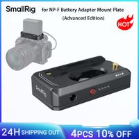 smallrig para placa de montaje del adaptador de bateria np-f para canon eos r5 r5 c para bmpcc 4k 6k 6k pro para np-f970 para np-f550 para np-f770