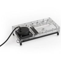 agb alphacool core distro plate 240 links d5ddc v2 mit d5 apex pumpe
