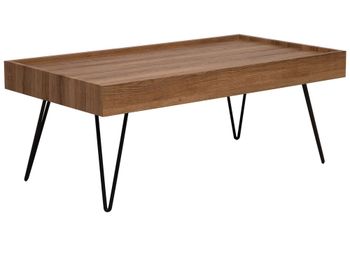 Mesa de centro  marrón oscuro