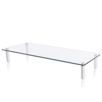 NewStar Soporte Elevador para Monitor Cristal Transparente