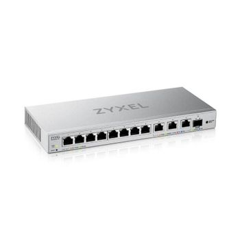 Switch Zyxel XGS1250-12 Gestionado L2 8 Puertos RJ-45 3x 10G + 1 SFP+ Pared y QoS