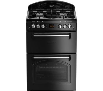 LEISURE CLA60GAK 60 cm Gas Cooker - Black, Black
