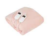 camry cr 7424 calienta camas electrico doble medidas 150x160cm 8 niveles temperatura temporizador lavable polar 120 crema