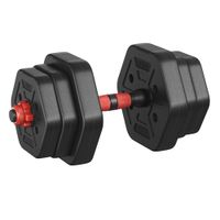 songmics juego de mancuernas con barra de conexion mancuerna corta peso hexagonal para entrenamiento fitness levantamiento en casa gimnasio