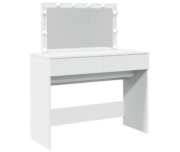 Vidaxl tocador con luces led blanco 100x40x120 cm