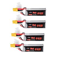 bateria lipo uruav 76v 300mah 80c160c 2s hv 435v con conector xt30 para quadcopter whoop betafpv juego de 4 unidades