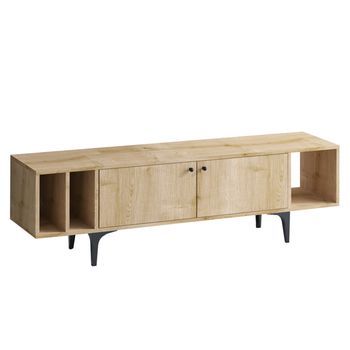 Mueble Tv Ankara Roble Zafiro