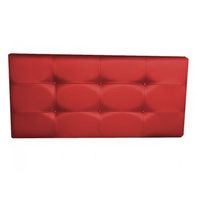 cabecero cama polipiel moderno 10570cm texas botones rojo
