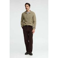 polo club jersey rigby go cable polo neck wool koil para hombre