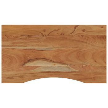 Tablero De Mesa | Tablero Escritorio Rectangular Madera De Acacia 80x50x2,5 Cm