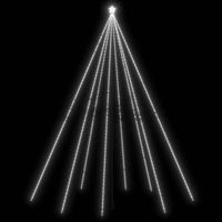 led arbol de navidad interiorexterior 1300 led blanco frio 8 m vidaxl