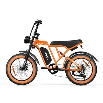 Bicicleta Eléctrica Plegable Pvy A20 Con Neumáticos Anchos De 20