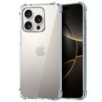 cool funda antishock transparente para iphone 16 pro