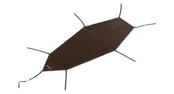 Cubierta de suelo nordisk para tienda svalbard 1 marron