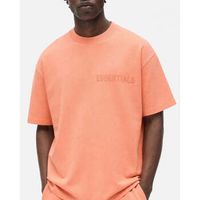 fear of god camiseta essentials pf22 t-shirt coral para mujer
