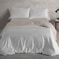 funda nordica 50 algodon diseno provenzal coral 150 x 190200 cm - coral - burrito blanco