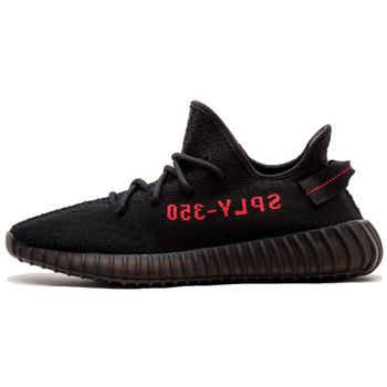 adidas Zapatillas Yeezy Boost 350 V2 Black Red para mujer