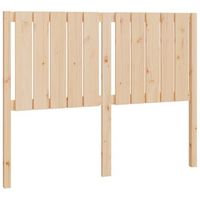 cabecero cama mueble de dormitorio de cama madera maciza de pino 1255 x 4 x 100 cm marron m020004936