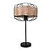 sobremesa solange d25xalt455cm 1xe27 en rattan