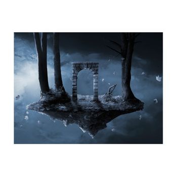 Papel Pintado 3d - Puerta - Fantasía (200x154 Cm)