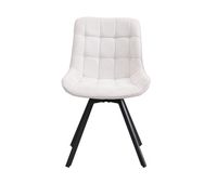 pack de 4 sillas giratorias alison color beige