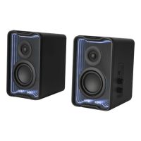 altavoces edifier 20 inalambricos y cableados 30 w con bluetooth y retroiluminacion rgb
