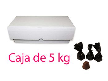 Bombones de Chocolate rellenos de turrón, 5kg