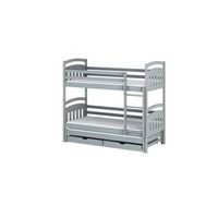 litera alan 90x190 gris