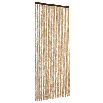 Cortina Mosquitera | Mosquitera De Chenilla Beige 90x220 Cm