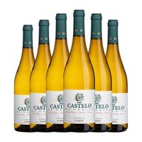 castelo de medina vino blanco rueda 75 cl 135 vol pack de 6 unidades