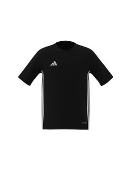 Camiseta de Fútbol adidas Tiro Es Jsy Infantil Negro/Negro/Blanco