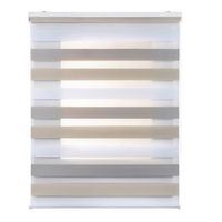 estores noche y dia estor enrollable con doble tejido tricolor 120 x 250 cm