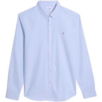 Farah Camisa manga larga Brewer para hombre