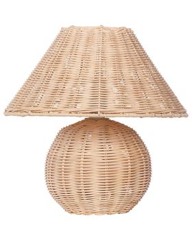 Lámpara de mesa  ratán natural