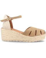 de marila yute para mujer de serraje con cuna media seattle mushroom beige