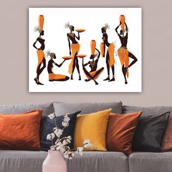 Pintura Decorativa Lienzo 133113323_70100 Multicolor 70x100 Cm