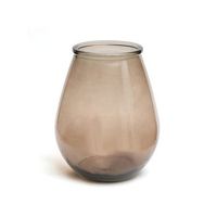 jarron vidrio bazar bizar qiezi beige