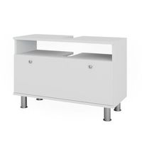 mueble bajo lavabo fynn 802 x 54 cm con cajon vicco