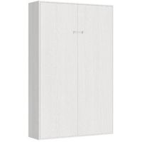 cama abatible vertical kanto 140x190 cm madera blanca