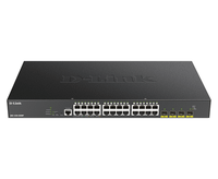 d-link dgs-1250-28xmpe switch 24xgb poe 4x10gb