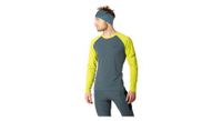 maillot de manga larga dynafit alpine pro amarillo negro  hombre