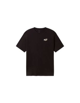 Camiseta Puma Football Relaxed , Black, Hombre