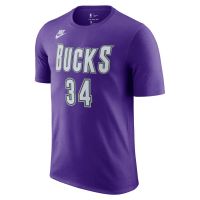 camiseta giannis antetokounmpo milwaukee bucks hwc name and number