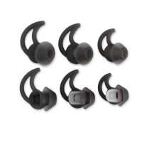 adecuado para auriculares deportivos bose qc30 soundsport wireless qc20 qc20i ie2 sie2i tapones de silicona para los oidos funda de silicona tipo aleta de tiburon